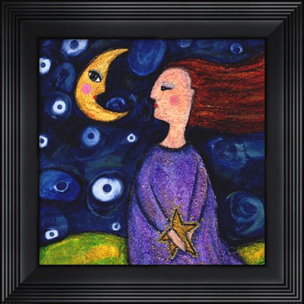 Framed Stolen Star Print