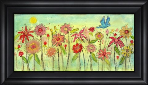 Framed Sun Garden Print