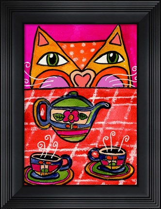 Framed Uninvited Guest for Tea Print