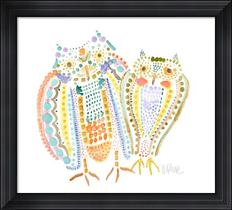 Framed Fuddy Duddies Print