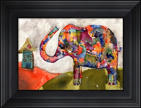 Framed Almost Home Print