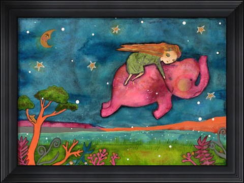 Framed Come Dream With Me Print