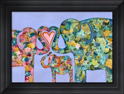 Framed Family Love Print