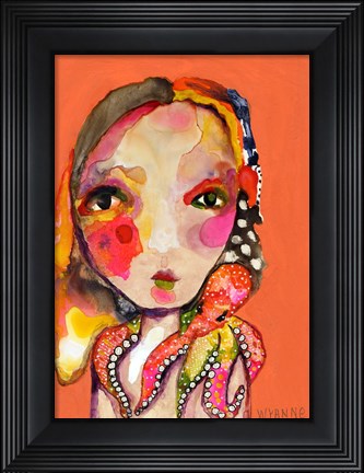 Framed Clingy Shoulder Print