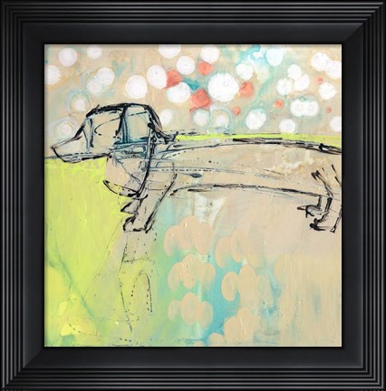 Framed Dachshund Print