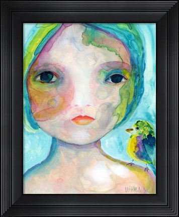 Framed On My Shoulder Print