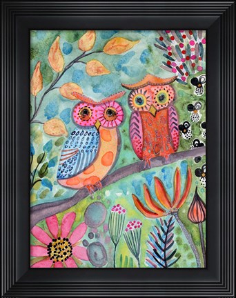 Framed Quite The Pair Print