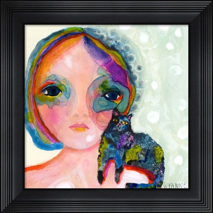 Framed Shoulder Spot Print