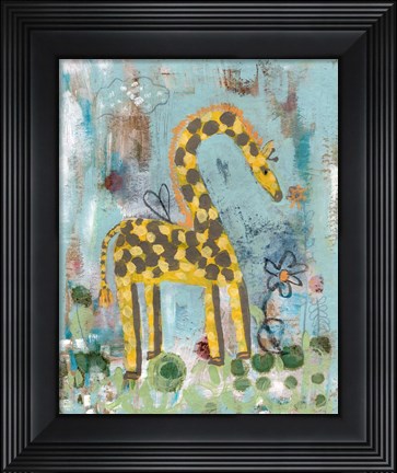 Framed Stop And Smell Print