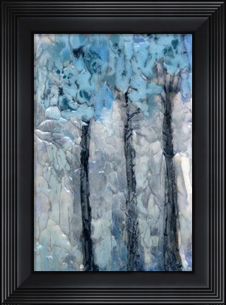 Framed Winter Trees Print