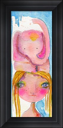 Framed In the Pink Print