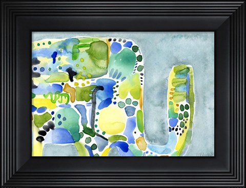 Framed Rainy Day Ellie Print