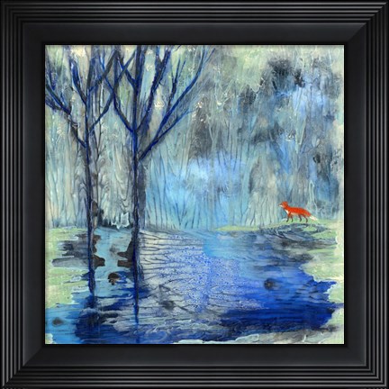 Framed Tranquil Travels Print