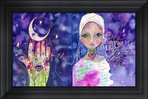 Framed I Am Forever Print