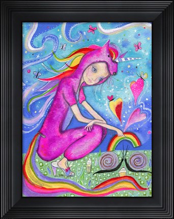 Framed Love Is Love Print