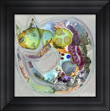 Framed No Treat Blues Print