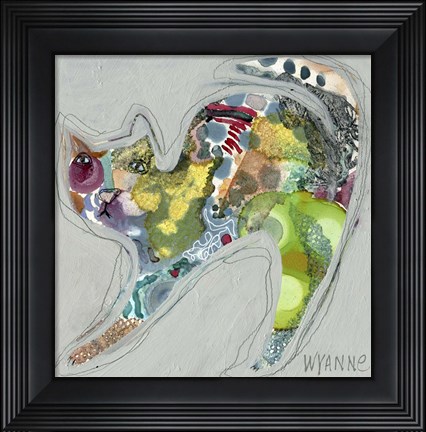 Framed Not Me Print