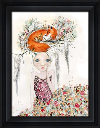 Framed Thoughts Become Things Print