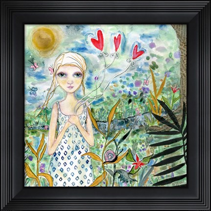 Framed Three Wishes Print