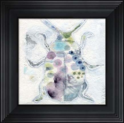Framed Lucky Beetle #1 Print