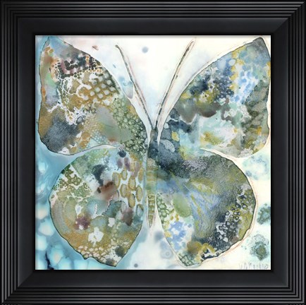 Framed Lucky Moth #1 Print