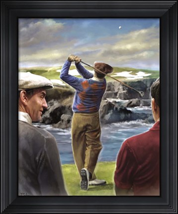 Framed Ben Hogan Golf Print