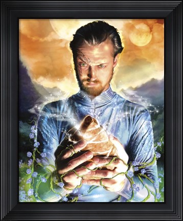 Framed Power Stones Print