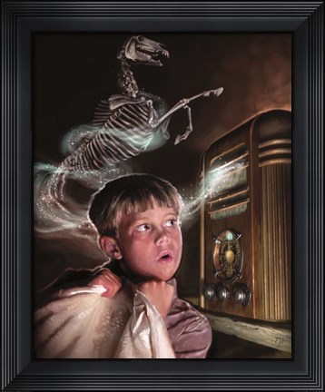 Framed Spirit of Radio Print