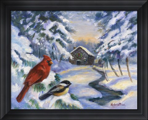 Framed Winter Song Print