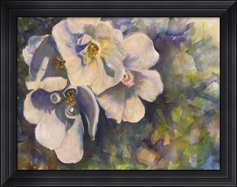Framed Knockout Roses Print