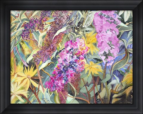 Framed Allans Garden Print