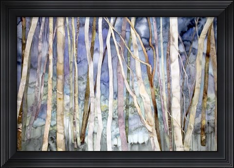 Framed Mystery Of Trees II Print