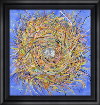 Framed Nest III-Vortex Print