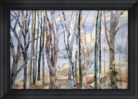 Framed Through The Trees Print