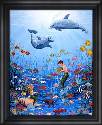 Framed Fantasea Print
