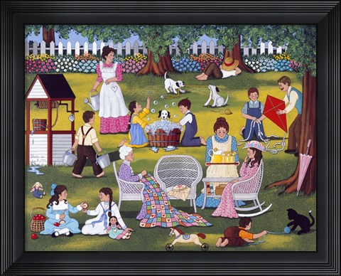 Framed Cool Shade, and Lemonade Print