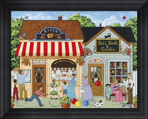 Framed Cupcakes to Kipling Print