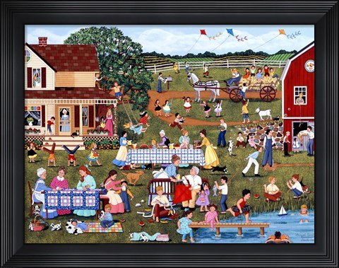 Framed Annual Family Reunion Print