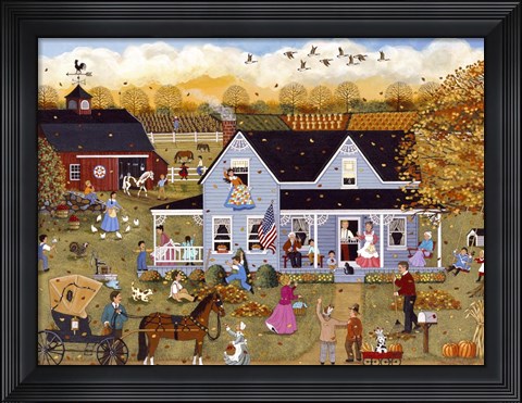 Framed Thanksgiving Eve Print