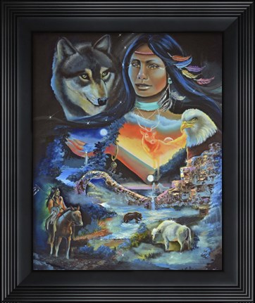 Framed Spirit of Nature Print