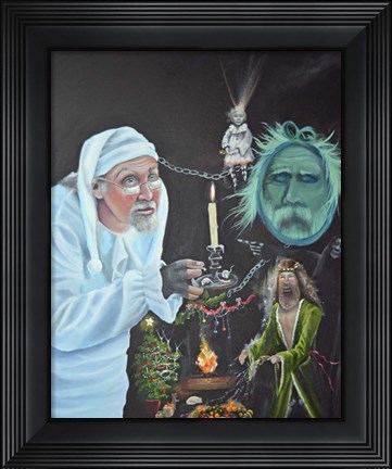 Framed Scrooge Print