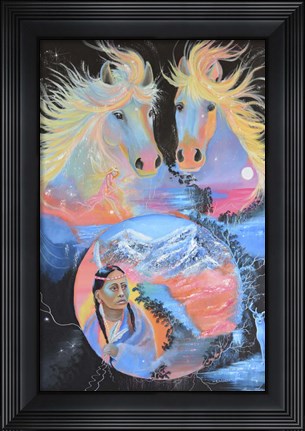 Framed Fantasy Reality Print