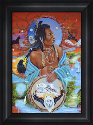 Framed One Beat In Time Print