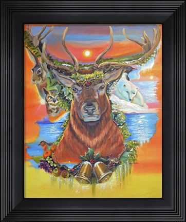 Framed Unwrap Natures Gifts Print