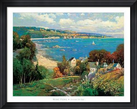 Framed Across the Bay Print