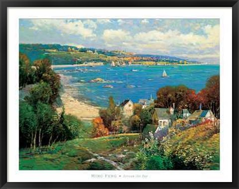 Framed Across the Bay Print