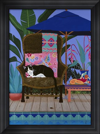 Framed Adios Cucaracha Print