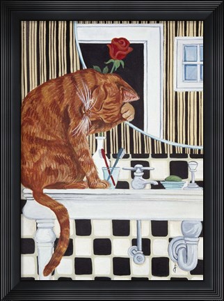 Framed Washing Up Print