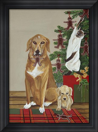 Framed Cookie Thieves Print