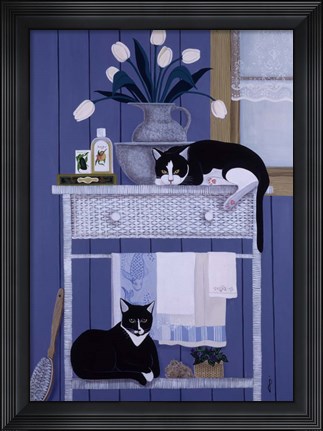 Framed Oscar And Harold Print